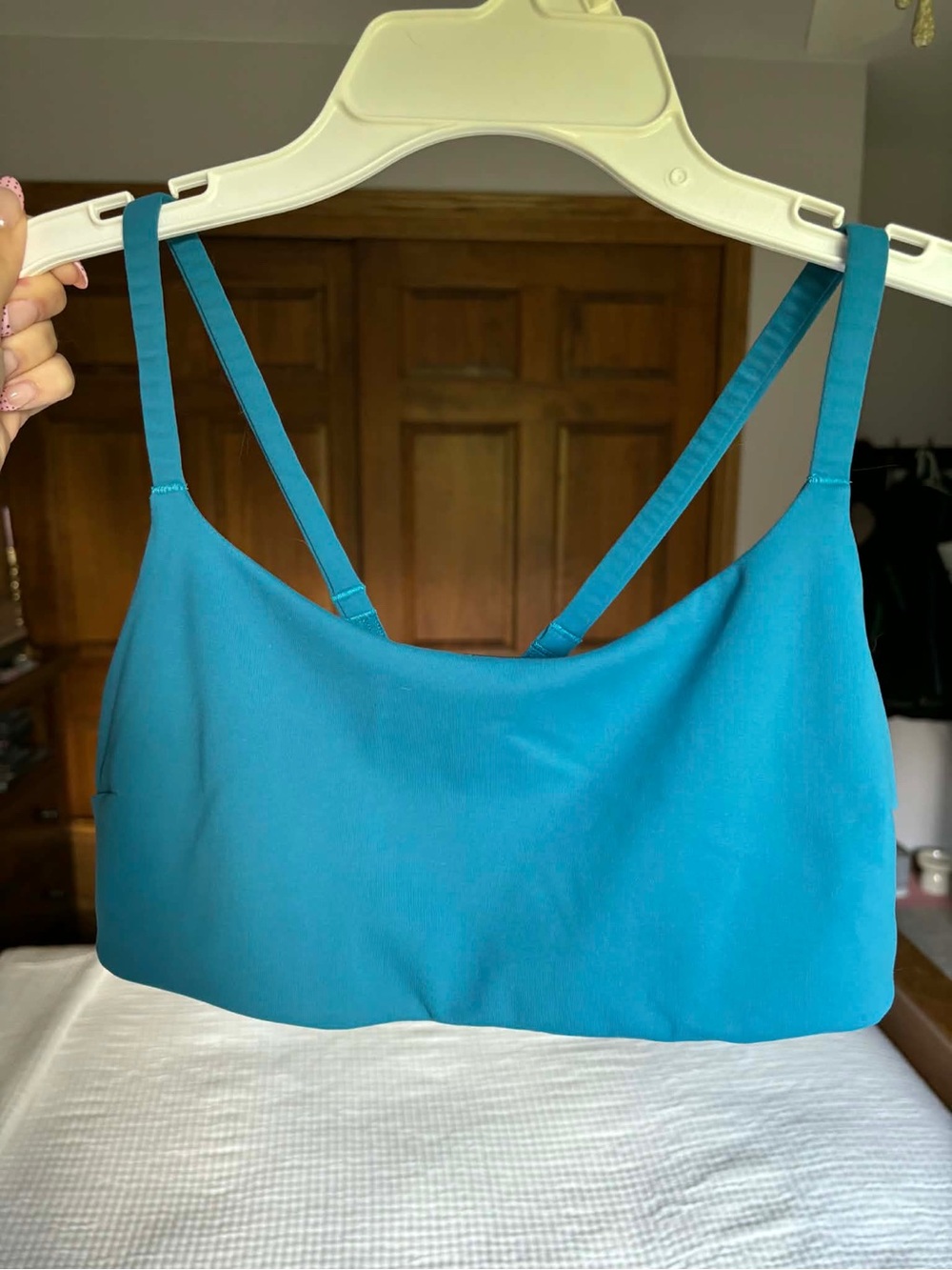 lululemon athletica Wunder Train Strappy Racer Sports Bra